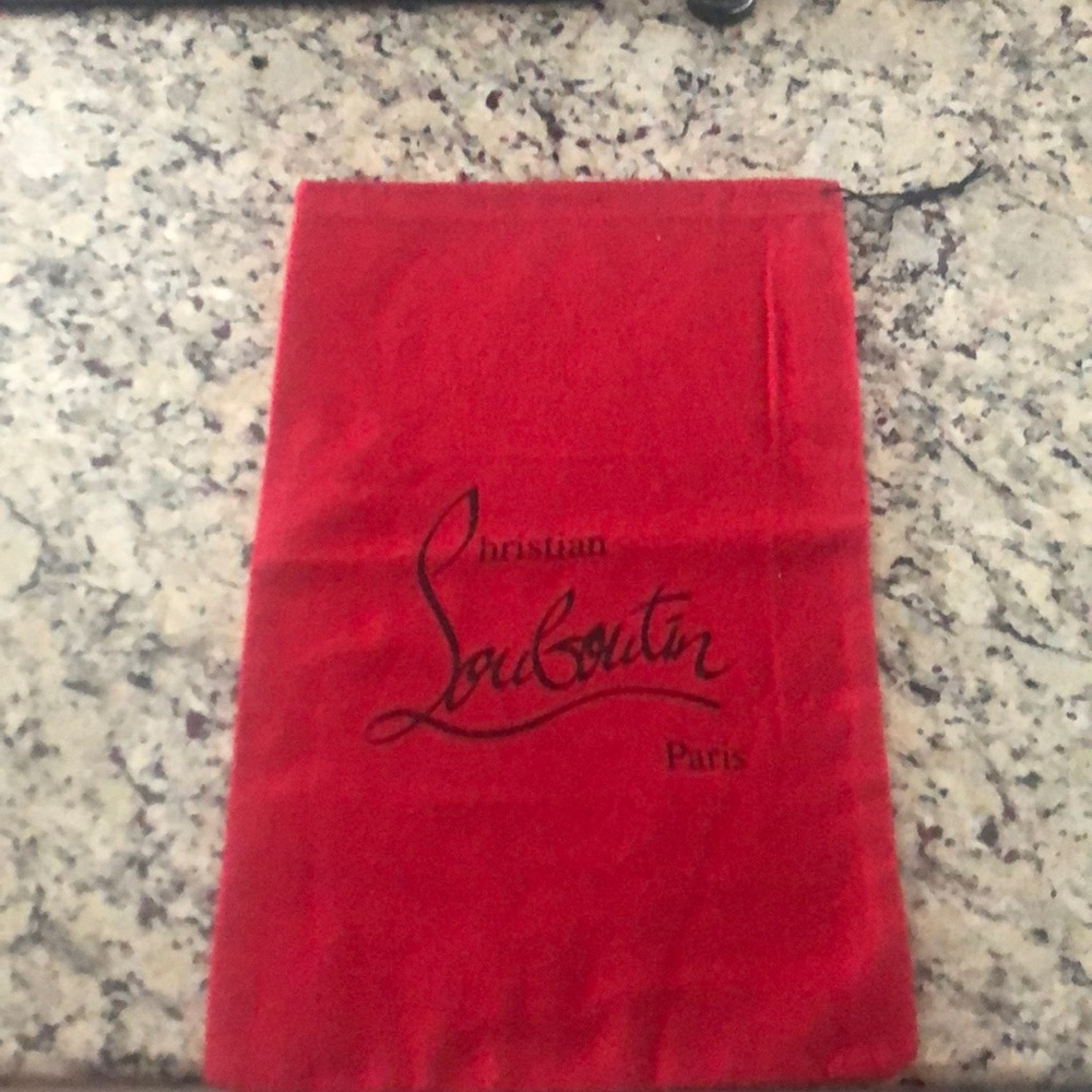 Christian louboutin dustbag .